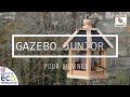 Mangeoire Gazebo Junior recyclée -Toit vert- Nature Market Mangeoires Mangeoire Gazebo Junior recyclée -Toit vert- Nature Market Mangeoires