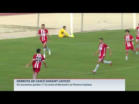 El FC Ascó perd (1-3) contra el Martorell, el Tortosa Ebre guanya i la Rapitenca-Viladecans s'ajorna