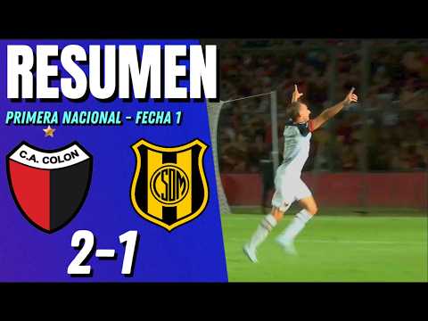 Colón vs. Deportivo Madryn | Highlights | Primera Nacional 2026 | Matchday 1