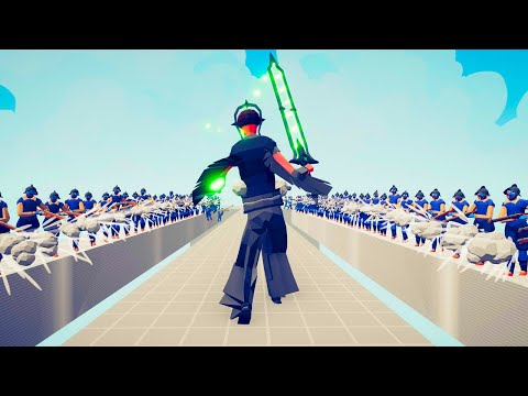 WHO CAN SURVIVE MUSKETEERS DEATHRUN | TABS Totally Accurate Battle Simulator