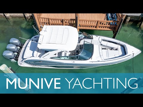 Formula 350 Crossover Bowrider OB (2022) With Triple Mercury 350HP Outboard Engines - Boat Review