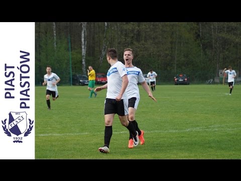 Ryś Laski - MKS Piast Piastów 0:7 skrót meczu (06.05.2017)