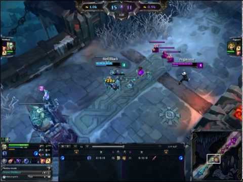 League of Legends PBE 1v1 showdown mode [Orianna vs Ezreal]