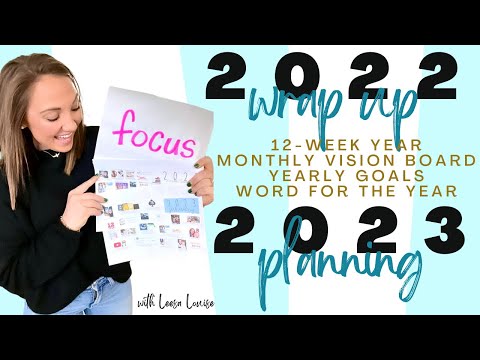 2022 Wrap Up + 2023 Planning | You're NOT Behind with Goal Setting | Start Today with Your Goals