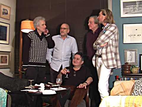 "Morgan Sportès est reçu par Alain Paucard" (2023) de Gérard Courant - Portrait de groupe #276