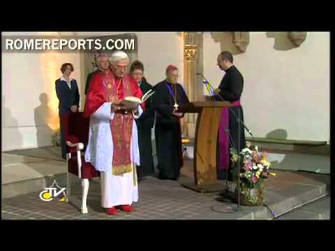 Click to Watch the Evangelical Catholic Pope Addresses Evangelical Protestant Church in Germany video