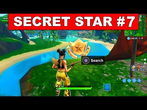 week 7 secret battle star location guide fortnite find the secret battle star in - fortnite week 7 season 7 star