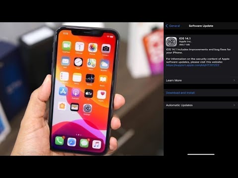 Apple releases iOS 14.1 update to fixes issues and brings new features