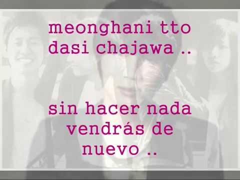 K.Will Because I Couldn't Say That I Love You Letra (rom/esp)