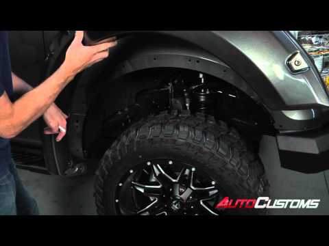 How to Install Bushwacker Pocket Style Fender Flares at AutoCustoms.com
