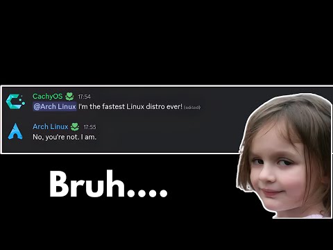 If Arch Linux and CachyOS Were Discord Users…