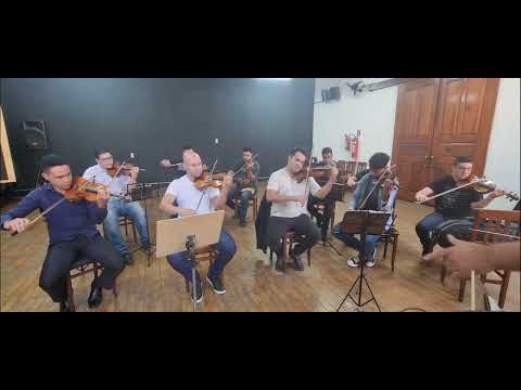 Encontro de cordas - Roberto faria e Amigos - hino 374 Ccb - Santo Santo Santo