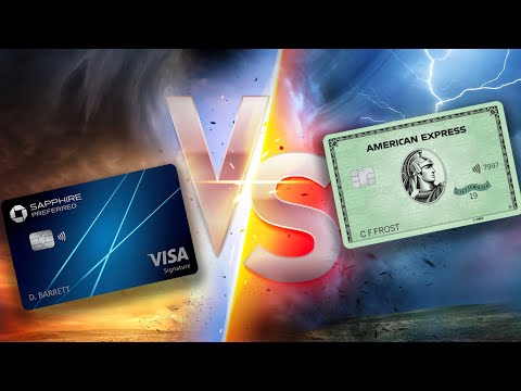 Amex Green VS Chase Sapphire Preferred: Which is BETTER?