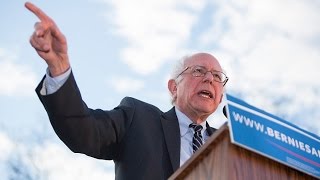 Bernie Storms Wall Street!