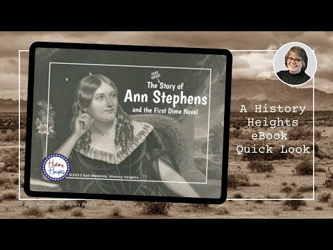 Ann Stephens and the First Dime Novel