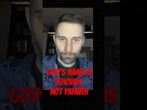 God's name is Jehovah, NOT Yahweh. #kjv #bible #baptist #Christian #God #Jesus
