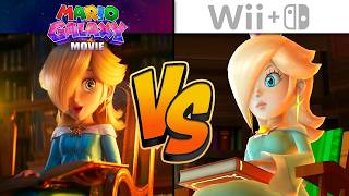 Mario Galaxy Movie vs. Game - Graphics Comparison!