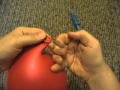 Как завязать воздушный шарик?Tie a balloon 