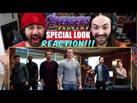 AVENGERS: ENDGAME | SPECIAL LOOK - REACTION!!!