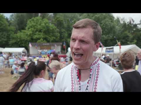Carpathia Folk Dance Ensemble feature on Voice of America - Ukraine
