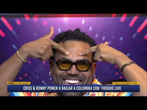 Criss y Ronny ponen a bailar a toda Colombia con su tema 'Froddo Live'