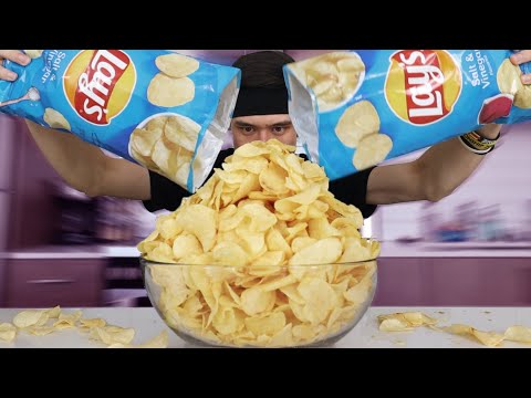The Salt & Vinegar Chip Challenge (4 entire bags...)