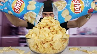 The Salt & Vinegar Chip Challenge (4 entire bags...)