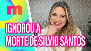 Rachel Sheherazade manda indireta após ignorar MORTE de SILVIO SANTOS - Mulheres (20/08/2024)