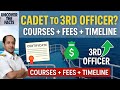 Cadet To 3rd Officer Kaise Bane Courses Fees Time Full Process Explained