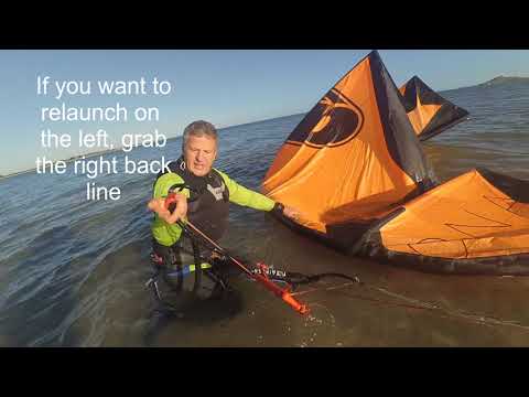 Drift self launch kitesurfing