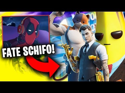 Deadpool INSULTA LE SKIN DEL PASS Su Fortnite ! 😱 - Doppiaggio ITA