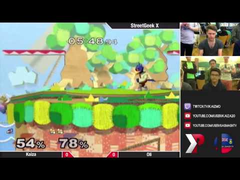 StreetGeek X SSBM: Kaiza vs Oli (Falco vs Fox)