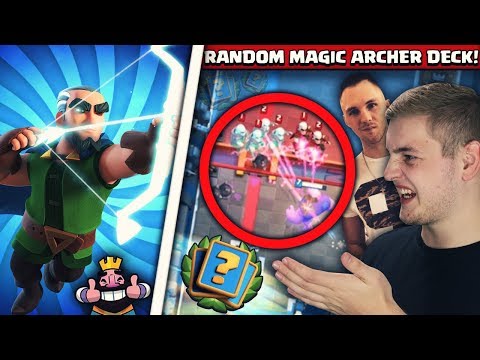 RANDOM DECK MAGIC ARCHER! | Trymacs vs Chefstrobel | Wer beherrscht die neue Karte besser?!
