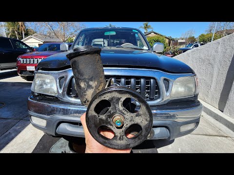 Toyota Tacoma (3.4L) - Power Steering Pump Replacement