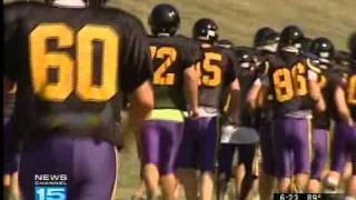 preview picture of video 'TEAM OF THE WEEK ANGOLA HORNETS FOOTBALL WANE-TV'