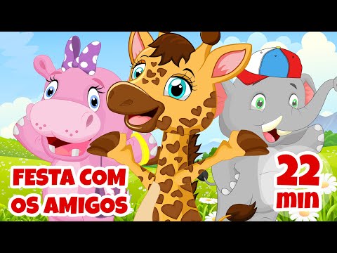 Festa com os Amigos da Giramille - 22 min | Desenho Animado Musical