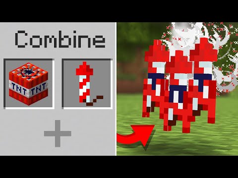Minecraft but you can Combine Any Item