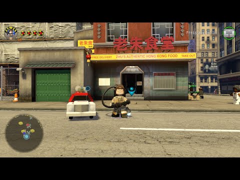 Lego Dimensions 100% Playthrough - Ghostbusters 2016 Story Pack Part 1