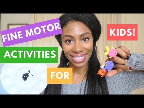 Occupational Therapy | Fine Motor Skills Activities (For Toddlers) Video