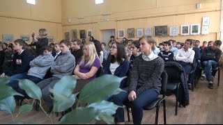 Встреча со студентами многопрофильного техникума. Третий Рим, Михайловск, Ставропольский край