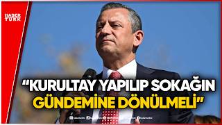 Özgür Özel’den Kemal Kılıçdaroğlu’na Kurultay Çağrısı