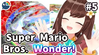 【#5】(Super Mario Bros. Wonder) last(?) world and stuff!【NIJISANJI | Hana Macchia】