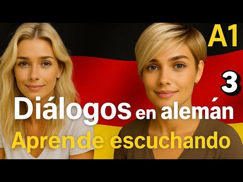 A1 No. 3: Learn German: Dialogues Monika and Annika - They get an apartment together!