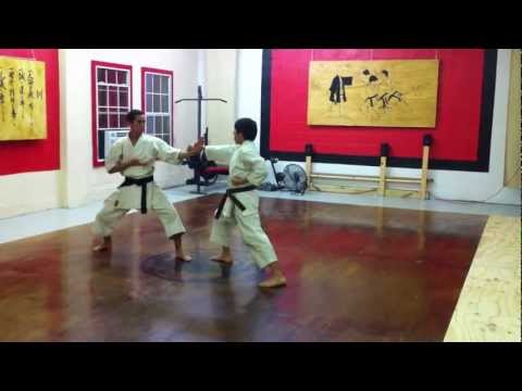 Kata + Bunkai & Omote for Heian Shodan Corpus Christi Downtown Karate CCDK