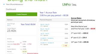 How to read PTO in UltiPro