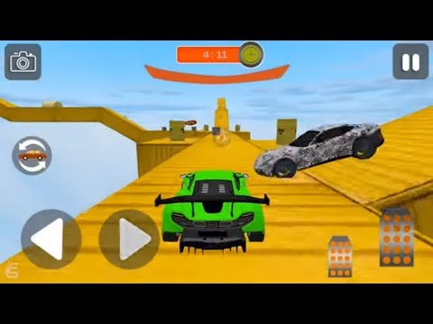 Mega Stunt Racing Cars Extreme GT 2019 #2 | Android Gameplay | Friction Games