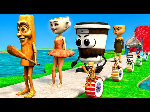 Long Slide Game With Italian Brainrot Tung Tung Tung Sahur Tralalero Tralala Brr Brr Patapim