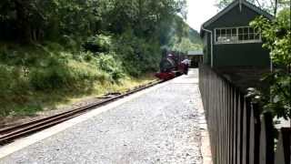 preview picture of video 'Talyllyn Railway Abergynolwyn Station'