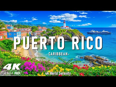 Puerto Rico 4K - Exploring the Vibrant Culture, Historic Streets, and Pristine Caribbean Beaches