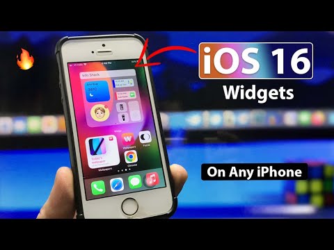 Get iOS 16 Widgets on Any iPhone🔥🔥 - Install Now